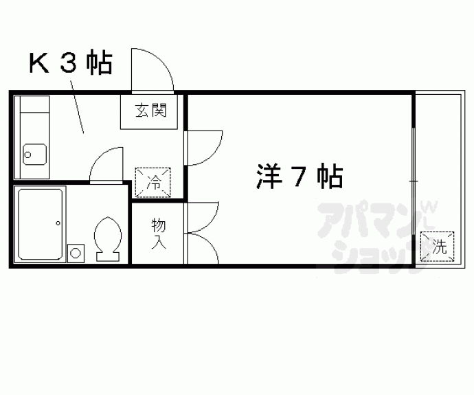 【プレジデントカモン】間取