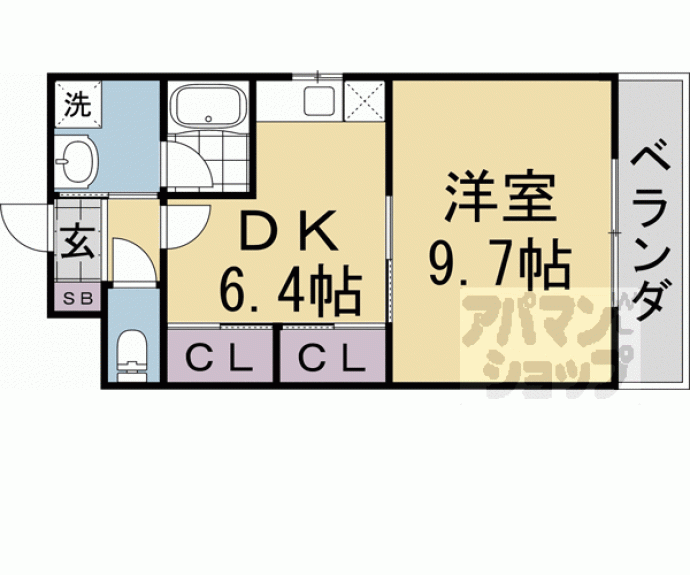 【メランザーナ】間取