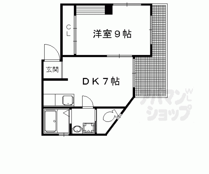 【グレース白梅町南】間取