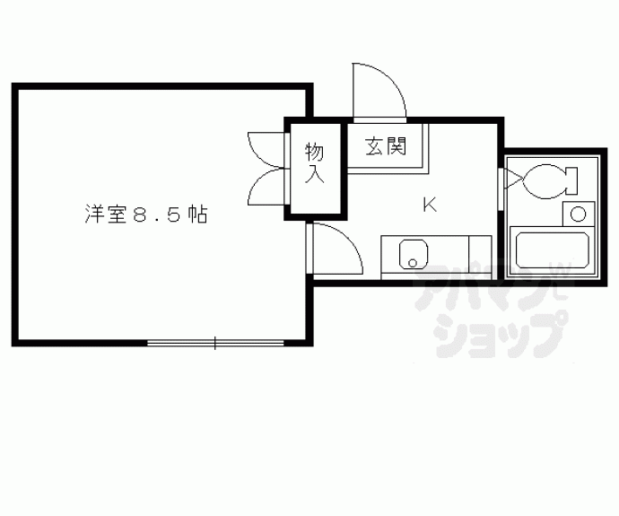 【ヴィラ藤ヶ森】間取