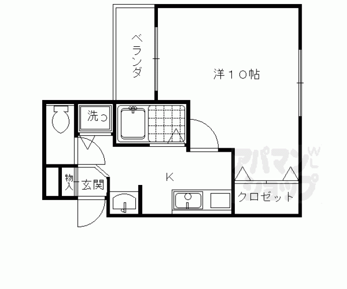 【Ｊ・パーリオ】間取