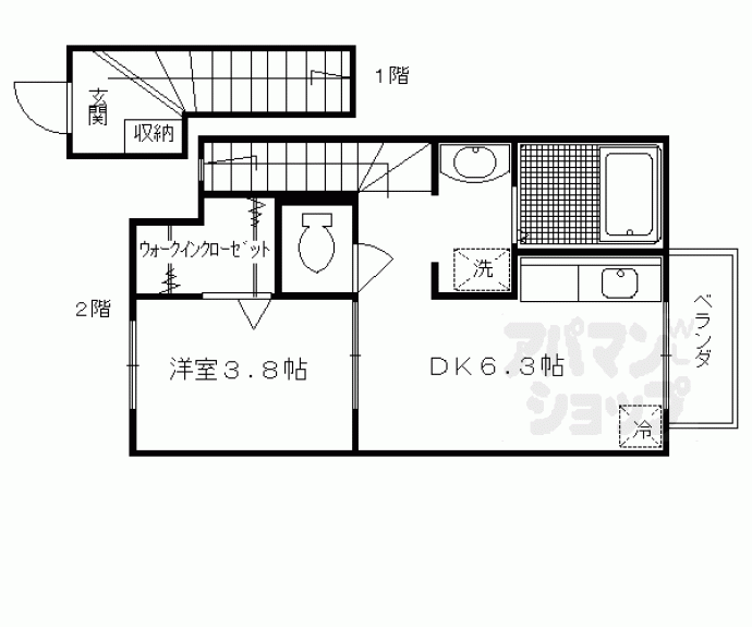 【Ｒｅｆｉｎｅｄ・山越】間取