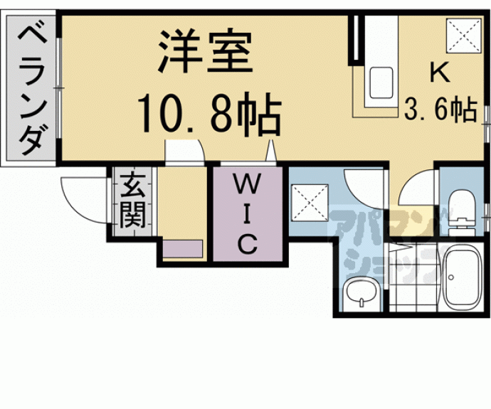 【リヴェール桂】間取