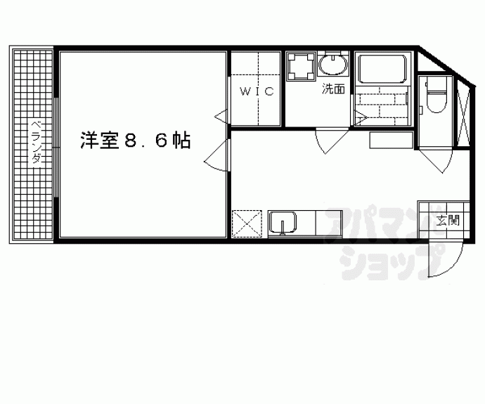 【プチ・かわそう】間取