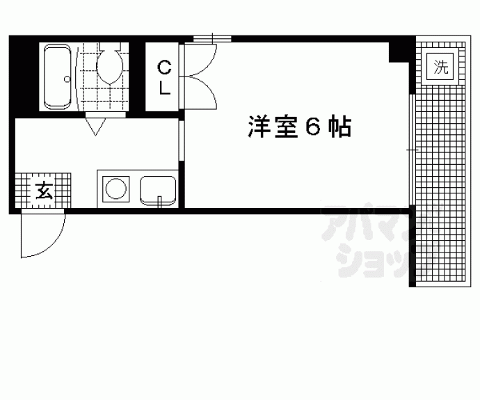 【ソネット白川】間取