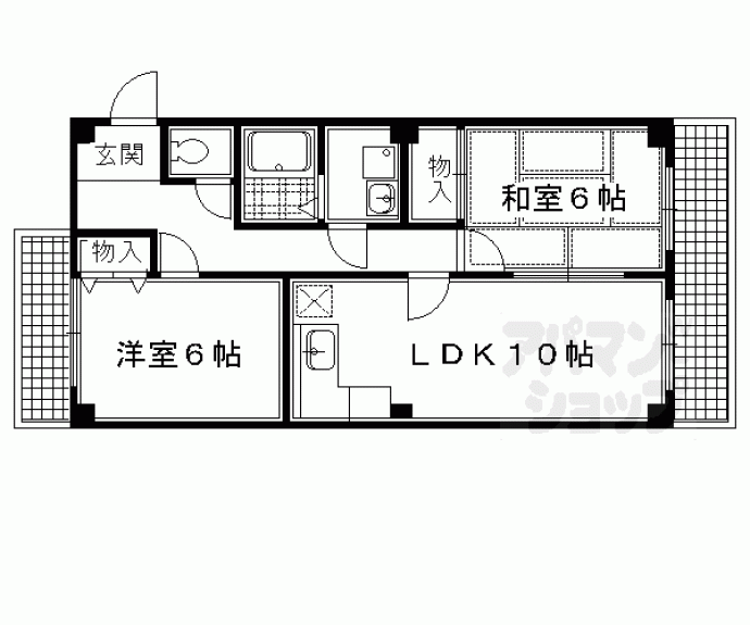 【マンションウィステアリア】間取