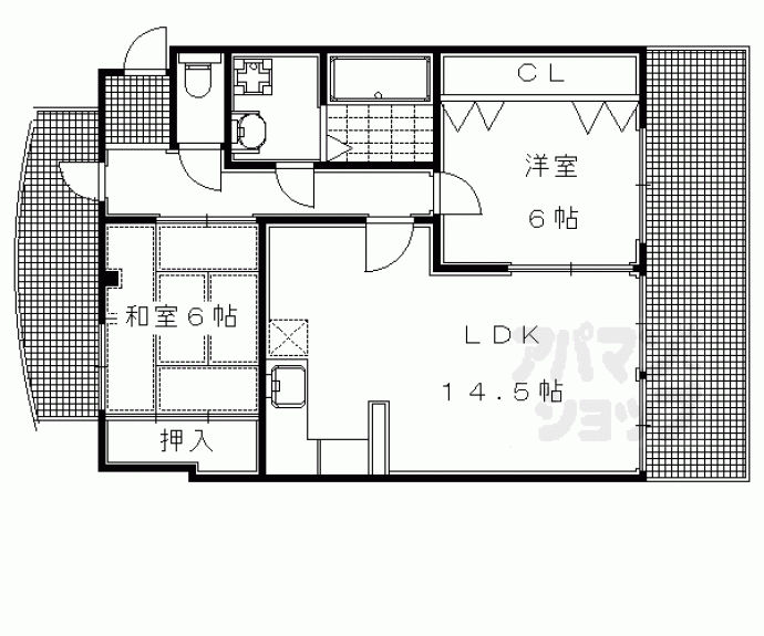 【マンションウィステアリア】間取