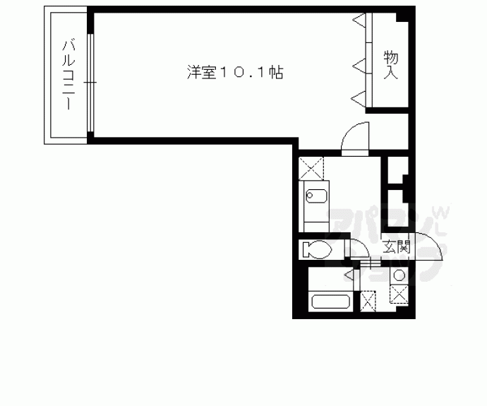 【ビューコート東山】間取