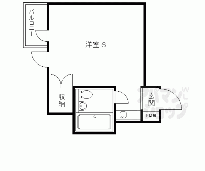 【コスモハイツ里ノ内】間取