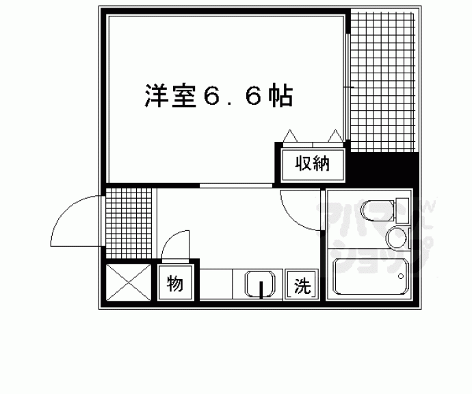 【デ・リード鴨川公園】間取