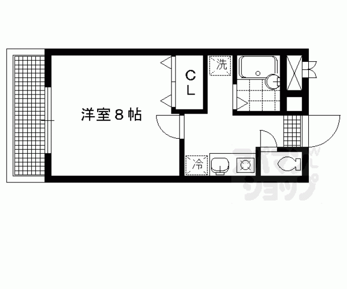 【メゾン四郎兵衛】間取