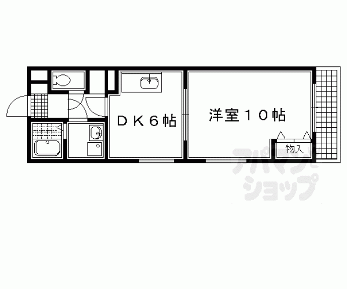 【ウィステリア参番館】間取