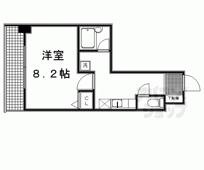 【アティ今出川】間取