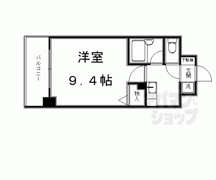 【アティ今出川】間取