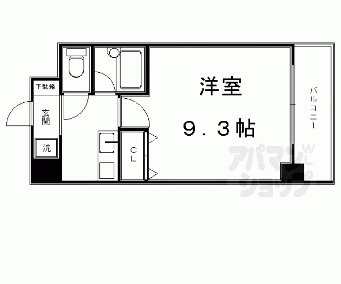 【アティ今出川】間取