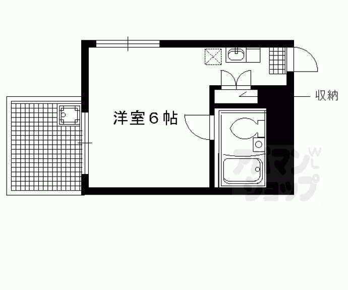 【ビルディング２Ｍ】間取