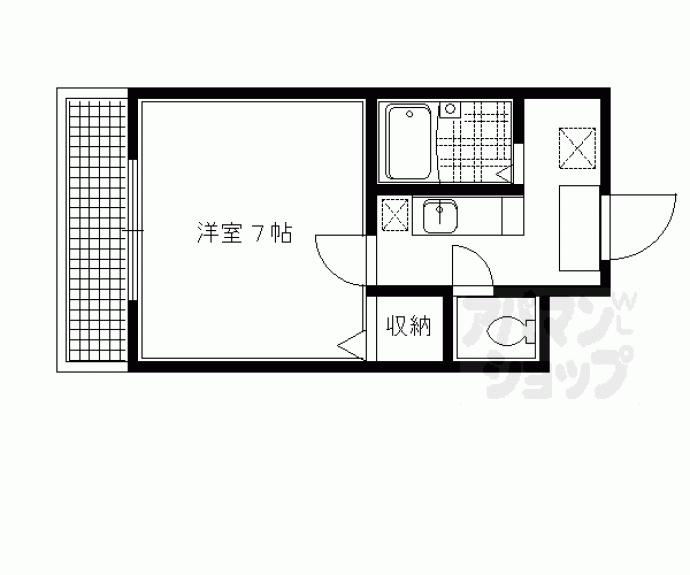 【ハウゼ聖護院】間取