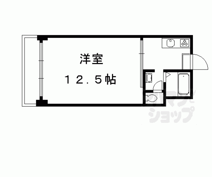 【ＣＬＡＳＫＡ西陣】間取