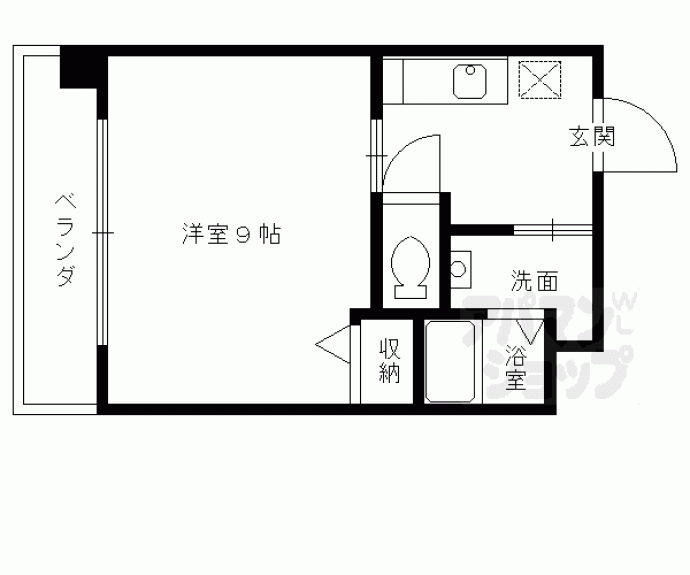 【Ｐｉｎｅｖｉｌｌａｇｅ一乗寺】間取