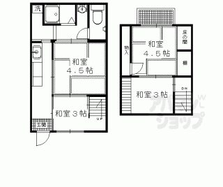 【新丸太町貸家（東側）】