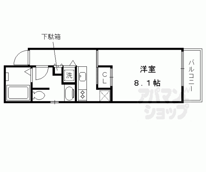 【Ｌａ　Ｆｉｔｅ　ＫＡＲＡＳＵＭＡ】間取