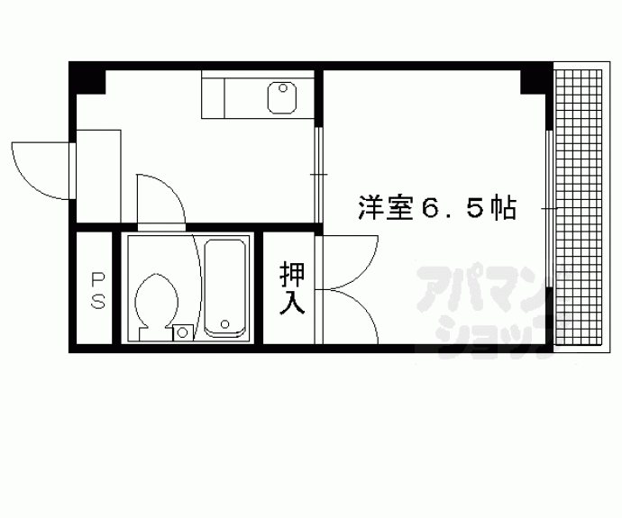 【シャンブル望月】間取