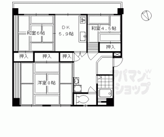 【東大路高野第３住宅３２棟】