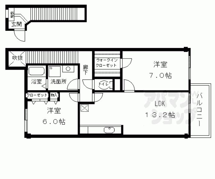 【アザレアスクエア】間取