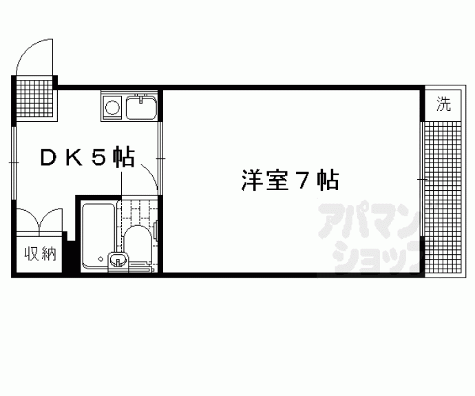 【パインヴィレッジ】間取