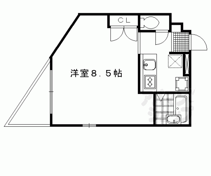 【正和フラット下鴨】間取