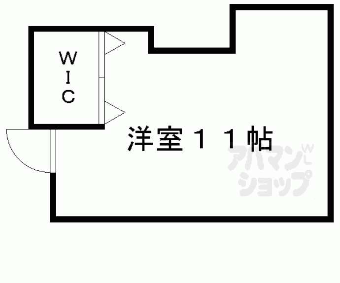 【カーサミーア北白川】間取