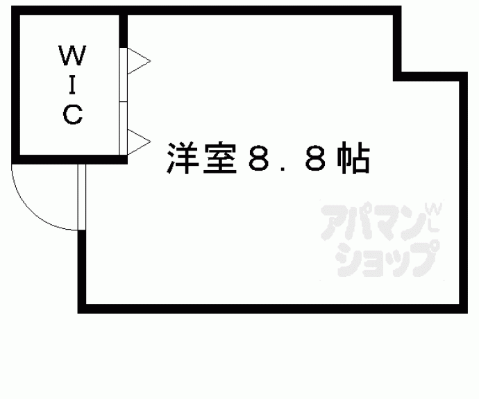 【カーサミーア北白川】間取