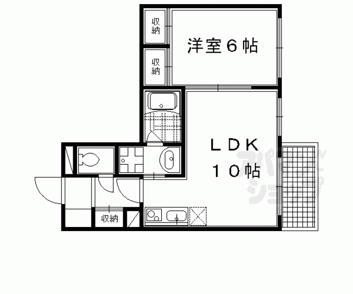 【第二下堤谷口マンション】間取