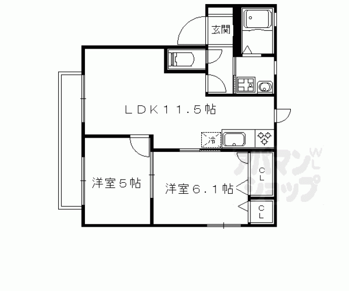 【ソフィア山科】間取