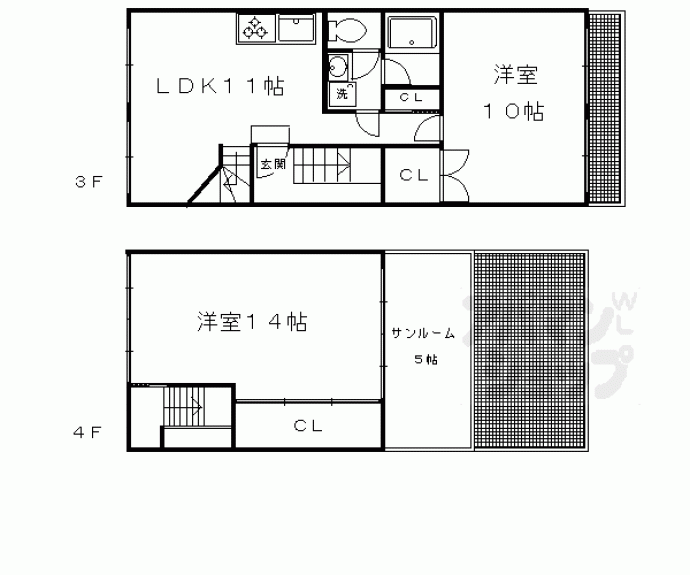 【ガーネット浄土寺】間取