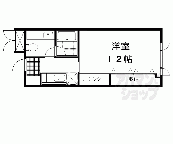 【北山ヒルズ】間取