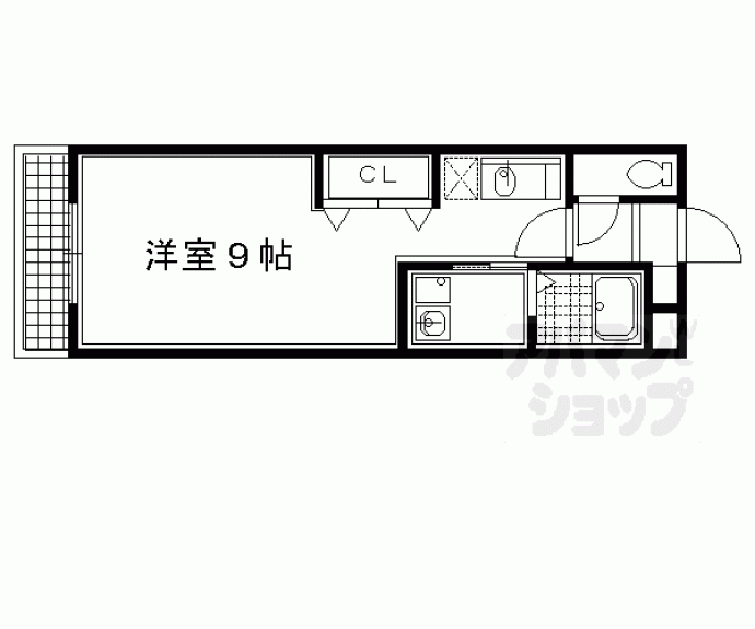 【ヴィラ北白川】間取