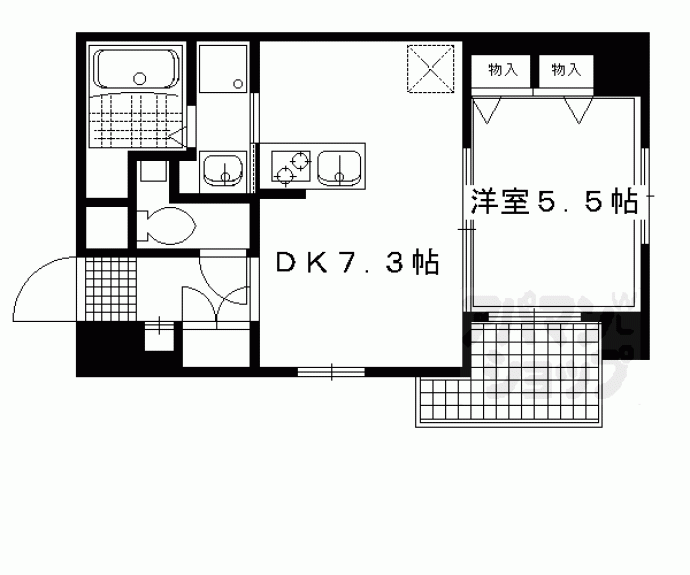 【Ｒｅｓｏ北白川】間取