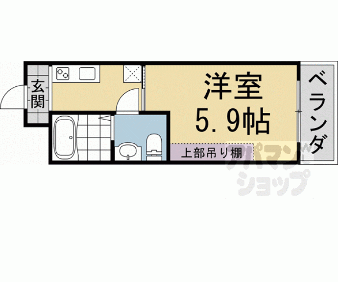 【高野ＫＮビル】間取