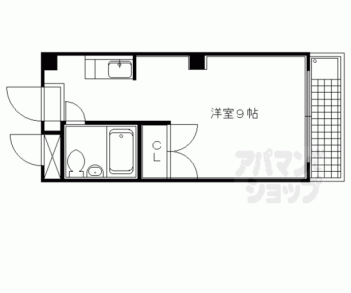 【第３５長栄クリーンハイツ山黄】間取