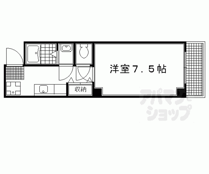 【アルカス今出川】間取