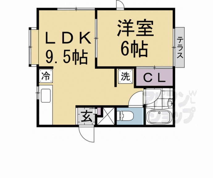 【エクセレントさわらぎ】間取