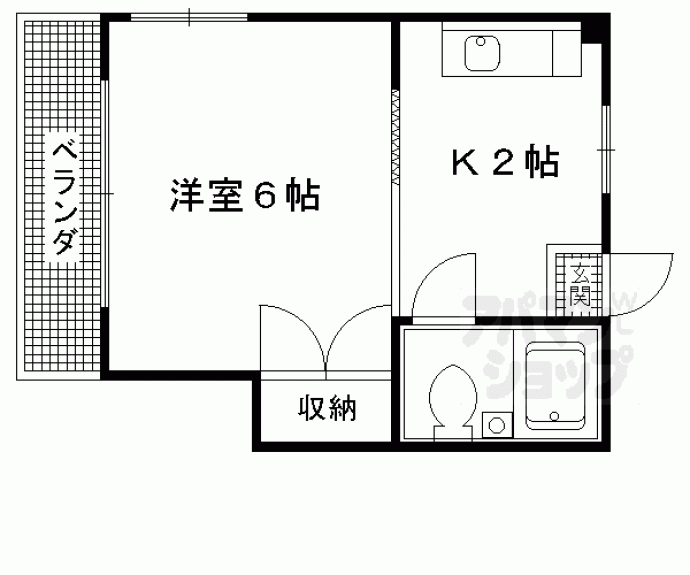 【フィルビテッツァ高野】間取