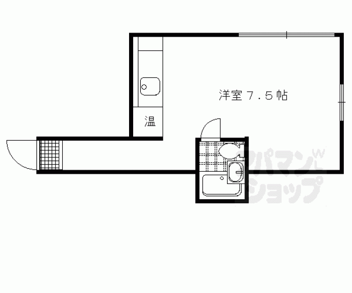 【メゾンポッポ】間取