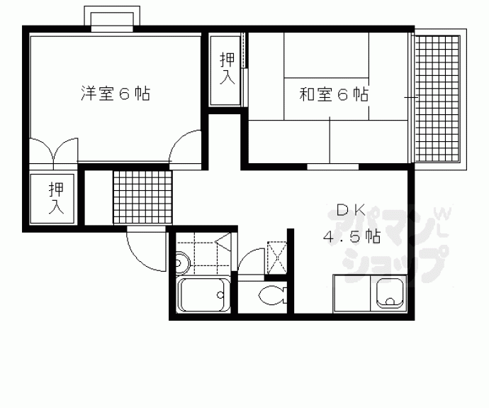 【ウノ・ア・エレ】間取