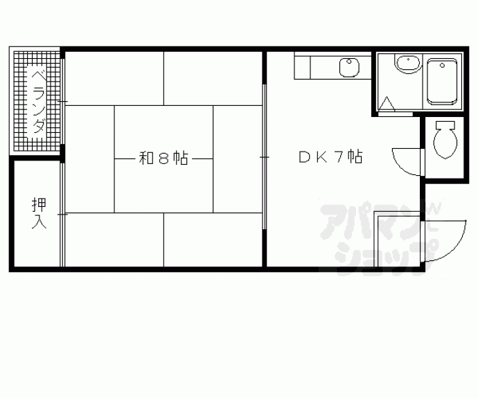 【ハイムいすず】間取