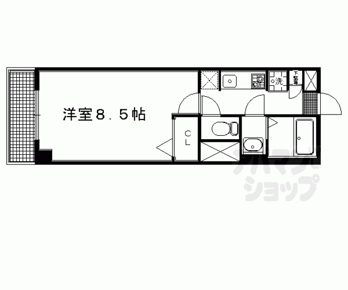 【マ・アビタション】間取