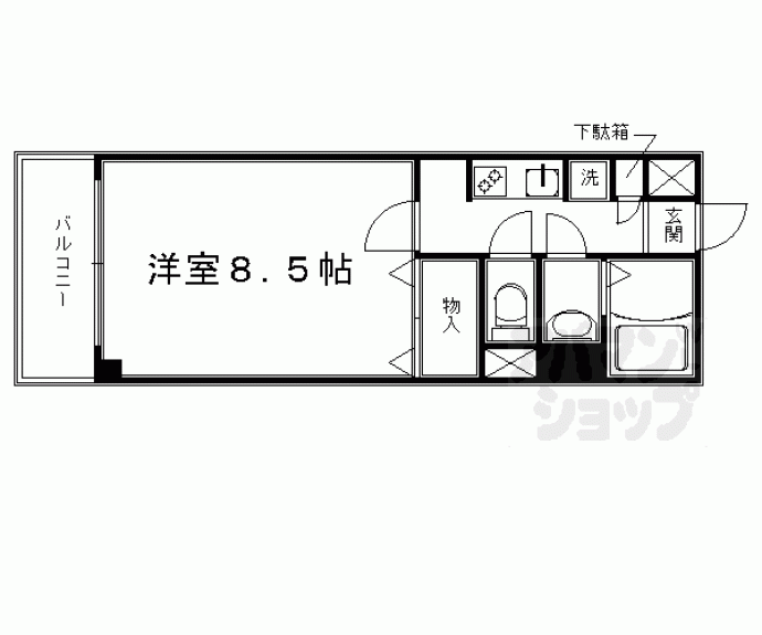 【マ・アビタション】間取