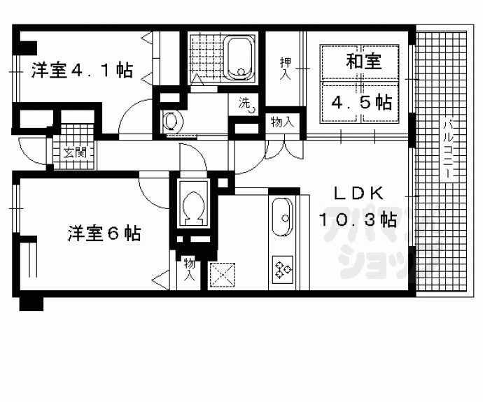 【南禅寺東山】間取