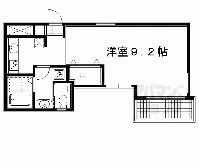 【グランコスモ寺町】間取